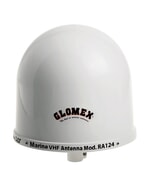 Glomex Vhf Antenna - 1 Db - 300 Mm (12’’) - Fiberglass - 9 M (30’) Cx - Universal Plastic Moun