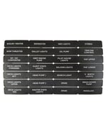 BEP Label Set For Circuit Breaker Panels - Set 9 - Bulk Pack Qty 5