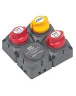 BEP Square Battery Distribution Cluster For Single Engine With Two Battery Banks