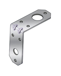 Glomex Stainless Steel Masthead L Bracket