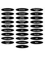 BEP Label Pack For Waterproof Series Switch Panels 900-WP