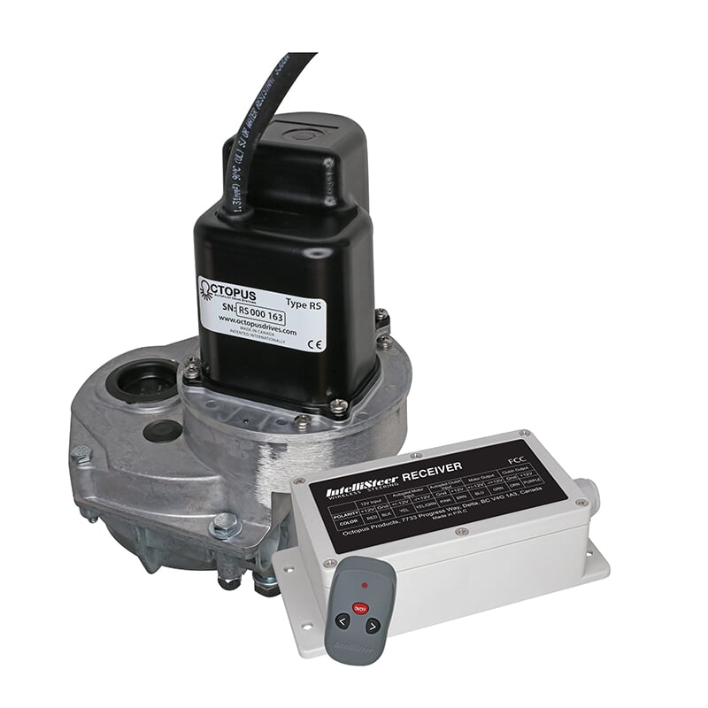 Octopus Drives Intellisteer Type R - For Boats with Auxiliary Outboards
