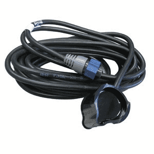 Simrad / Navico Simrad 9-Pin Shoot-Thru Hull M/H Chirp Transducer - No Temp, Black
