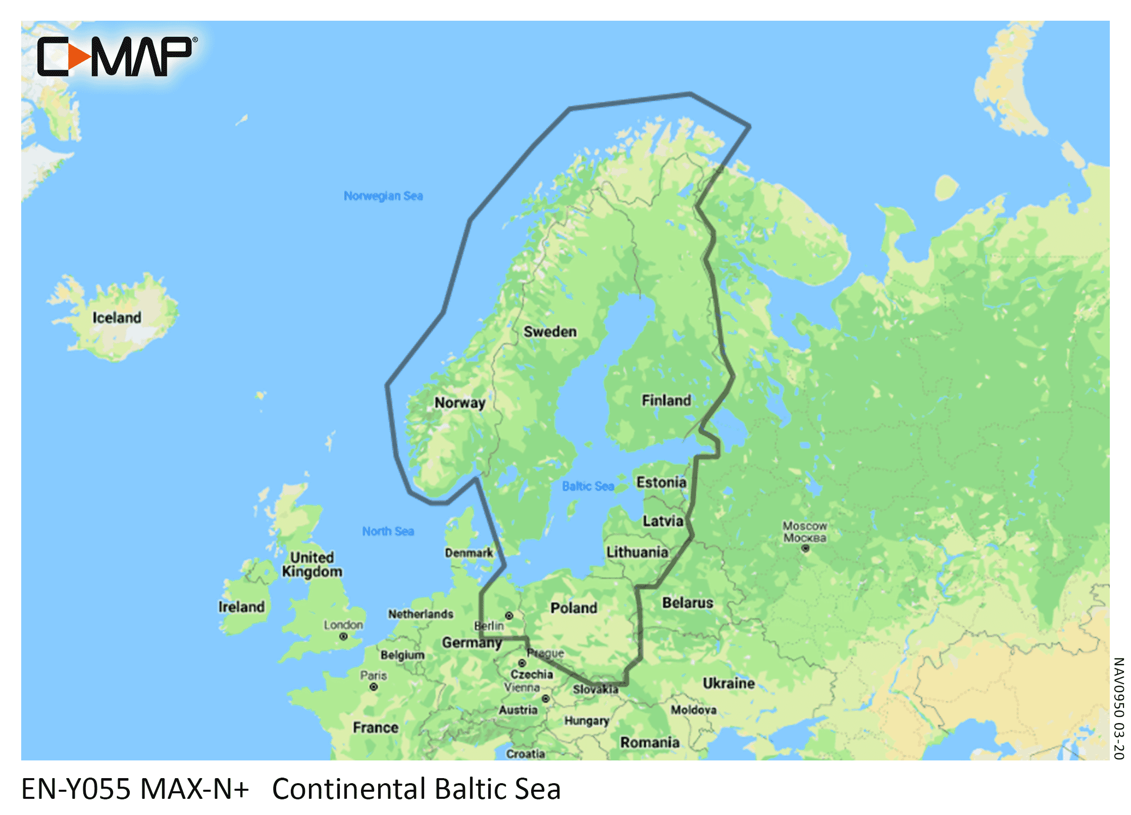 C-Map® Discover - Baltic Sea