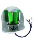 Glomex Dome With 4 X 5G Antennas Inside – Asa – 300 Mm (12”) H – 250 Mm (10”) Diam. Base Diameter 25 Mm (1”
