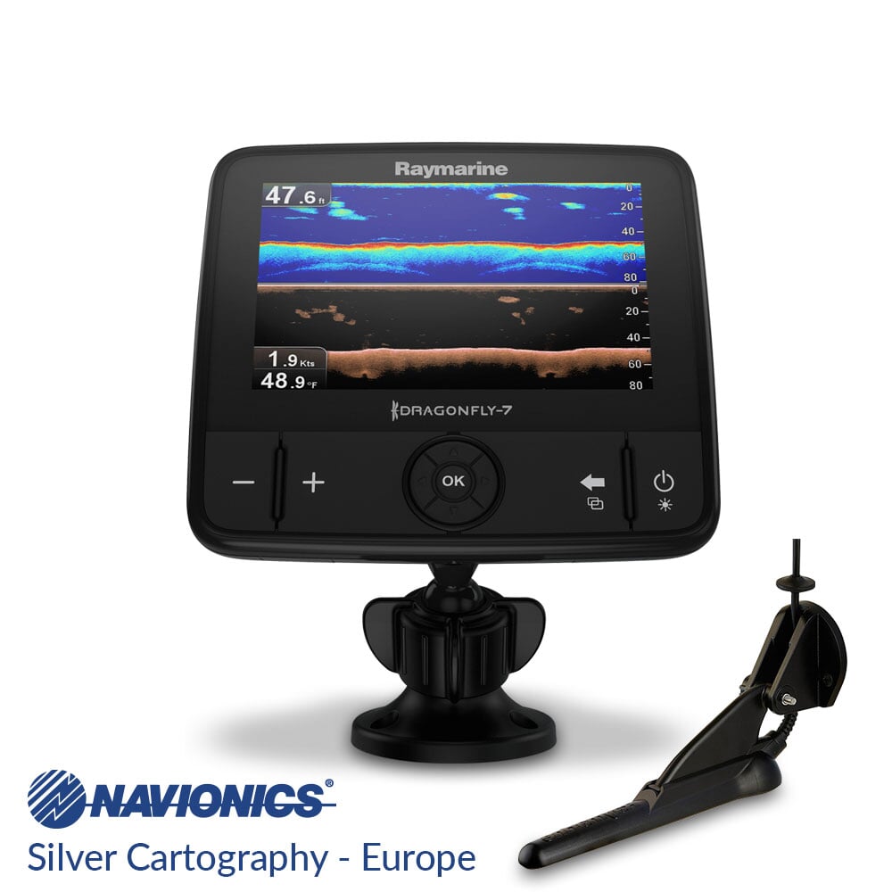 Raymarine Dragonfly 7 PRO with CPTDVS Transducer & Navionics EU Chart