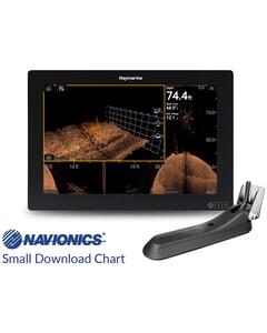 Raymarine AXIOM 12RV with RV-100 Transducer & Navionics+ Small Download Chart