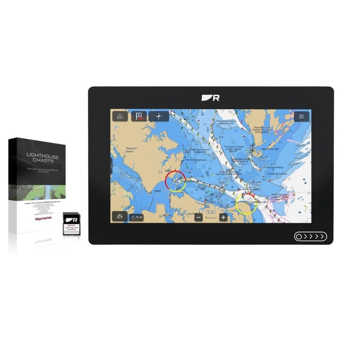 Chartplotter Mouse Raymarine Axiom 2 - 9S Chartplotter & Western Europe Chart | Sealutions ...
