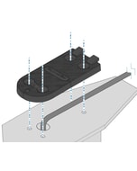 Raymarine Replacement Mounting Plate for RSW Wind