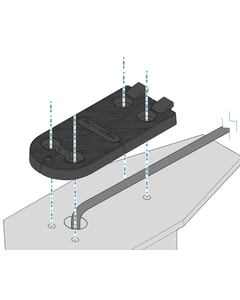 Raymarine Replacement Mounting Plate for RSW Wind