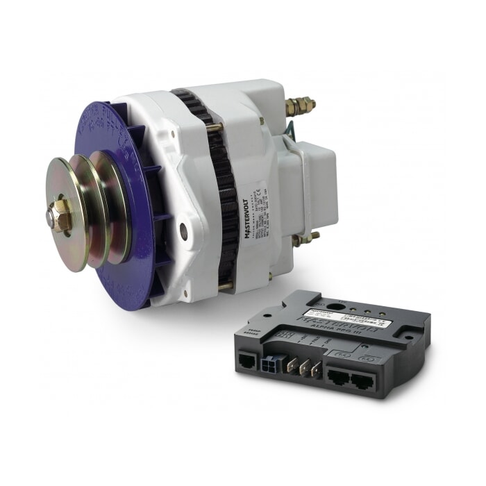 Mastervolt Alpha Alternator 12/130, incl. Alpha Pro III charge ...