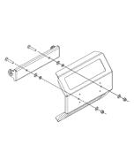 Humminbird IDMK H12 RD - In-Dash Mounting Kit HELIX 12 Models REINFORCED