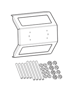 Humminbird IDMK S12R - In-Dash Mounting Kit SOLIX 12 Models REINFORCED