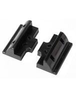 Solar Technology ABS Panel Side Support Mounts - Black