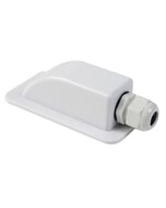 Solar Technology Waterproof Single Entry Gland - White