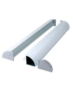 Solar Technology Aero Bracket For 60/80W Panels - Silver