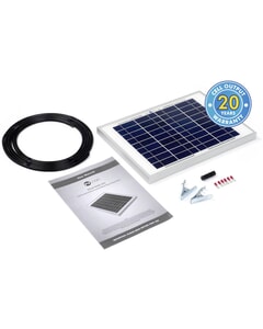 Solar Technology 10W Rigid Solar Panel Kit