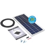 Solar Technology 20W Rigid Solar Panel Kit