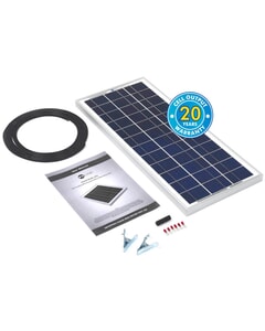 Solar Technology 20W Rigid Solar Panel Kit