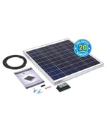 Solar Technology 60W Rigid Solar Panel Kit & 10Ah Charge Controller