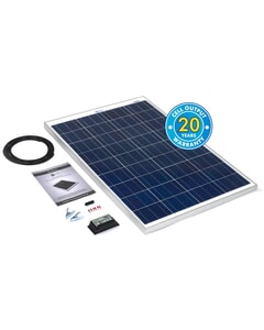 Solar Technology 100w Rigid Solar Panel Kit & 10Ah Charge Controller