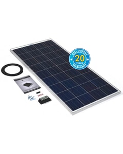 Solar Technology 150w Rigid Solar Panel Kit & 10Ah Charge Controller