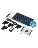 Solar Technology 30W Rigid Solar Panel & Corner Mounts Kit