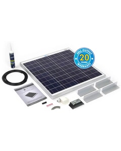 Solar Technology 60W Rigid Solar Panel & Universal Fitting Kit