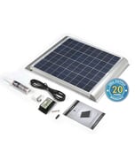 Solar Technology 60W Rigid Solar Panel & Aero Brackets Kit
