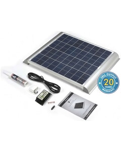 Solar Technology 60W Rigid Solar Panel & Aero Brackets Kit