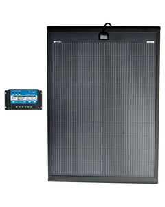 Solar Technology 150W SlimEdge Rigid MHD Solar Panel & 20A PMW