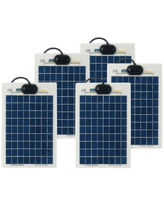 Solar Technology 10W Flexi Solar Panel Kit Bulk Pack (5 Panels)