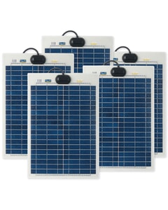 Solar Technology 20W Flexi Solar Panel Kit Bulk Pack (5 Panels)
