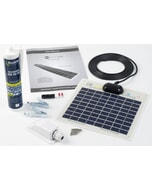 Solar Technology 5W Flexi Solar Panel & Roof/Deck Top Kit