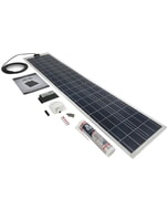 Solar Technology 60W Flexi Solar Panel & Roof/Deck Top Kit