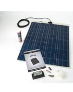 Solar Technology 80W Flexi Solar Panel & Roof/Deck Top Kit