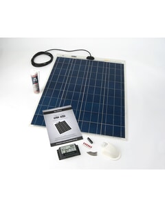 Solar Technology 80W Flexi Solar Panel & Roof/Deck Top Kit