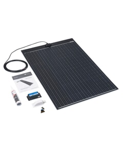Solar Technology 125W Double ETFE Flexi Solar Panel Glue & 20A PWM