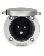 Victron Power Inlet 16A Shore Cable Stainless Steel with cover