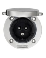 Victron Power Inlet 32A Stainless Steel with cover