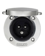 Victron Power Inlet 32A Stainless Steel with cover