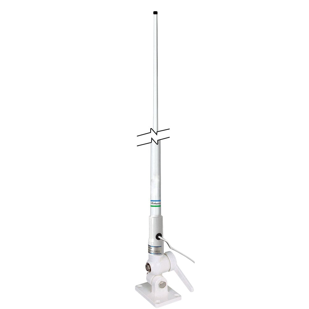 Shakespeare 427-N 3dB VHF Antenna & 4186 Nylon Rachet Mount - 1.5m