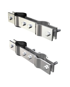 Shakespeare 4715 Galvanised Mast Clamp Set