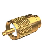 Shakespeare Gold plated brass PL259 Connector RG8/AU and RG213 cable