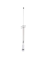 Shakespeare Chrome QuickConnect Fibreglass 6dB VHF Antenna - 2.4m
