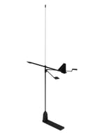 Shakespeare V-Tronix Hawk S-Steel VHF Whip Antenna & 25m Cable - 0.9m