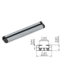 Railblaza Replacement TracLoader Track End Caps Pair