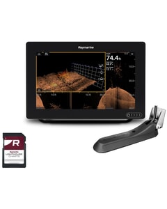 Raymarine Axiom 9RV with RV-100 Transducer & LightHouse 2 Download Chart