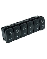 Maretron Mpower VMM6 - 5x Momentary On + 1x 3 Pos Contura V Rockers