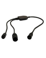 Raymarine AXIOM to Airmar Transducer 9 to 9 pin Adaptor Y Cable